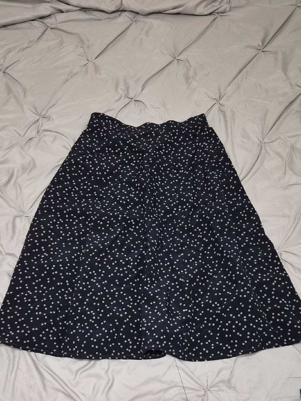 MARELLA Black Polka Dot Skater Skirt